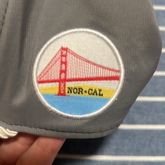 NWOT Grey Titleist Grey Northern California Rope Hat - Picture 3 of 3